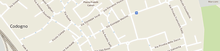 Mappa della impresa riboldi flli a CODOGNO