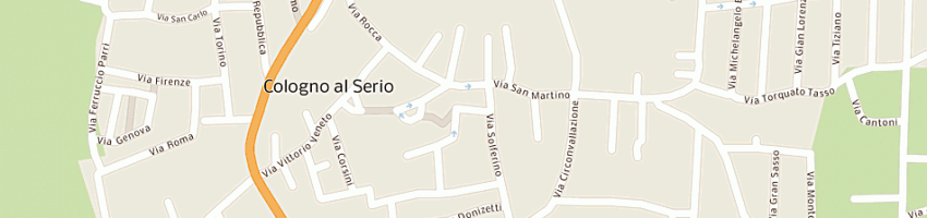 Mappa della impresa lodetti stefania e c (snc) a COLOGNO AL SERIO