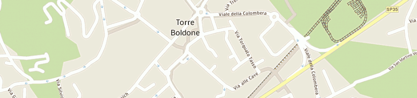 Mappa della impresa algeri carillo a TORRE BOLDONE