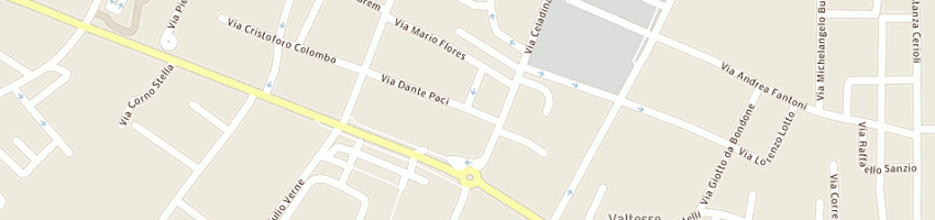 Mappa della impresa casarredo dei flli sergio e mauro campagnola (snc) a BERGAMO