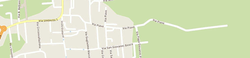 Mappa della impresa gipponi giuseppe a BARIANO