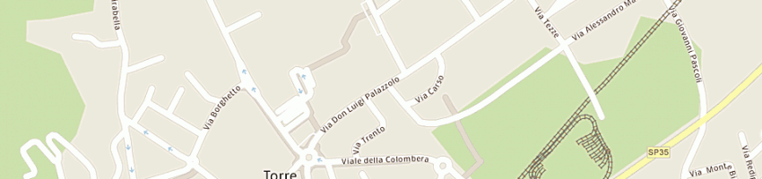 Mappa della impresa tecnoingegneria srl a TORRE BOLDONE