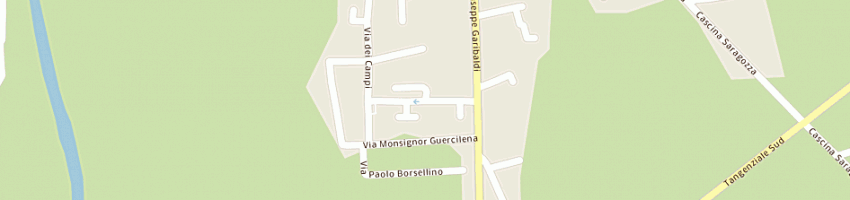Mappa della impresa mary acconciature a MONTODINE