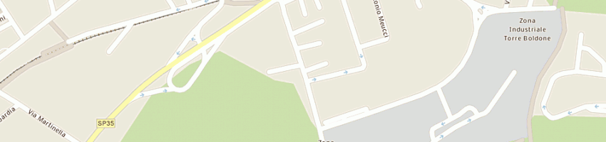 Mappa della impresa persano mauro a TORRE BOLDONE