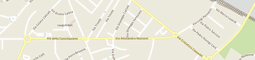 Mappa della impresa bassan dario a PIACENZA