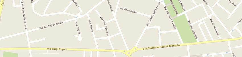 Mappa della impresa sargiani (spa) a PIACENZA