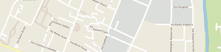 Mappa della impresa cartoleria 2001 a BERGAMO