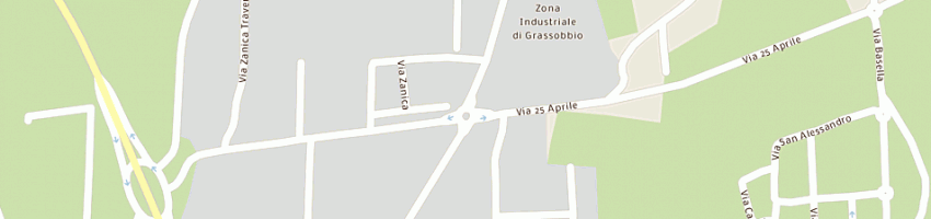 Mappa della impresa a e a di rossi a e c sas a BERGAMO