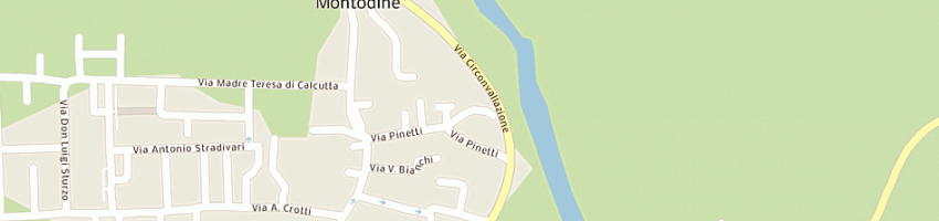 Mappa della impresa paridi fabio gaspare a MONTODINE