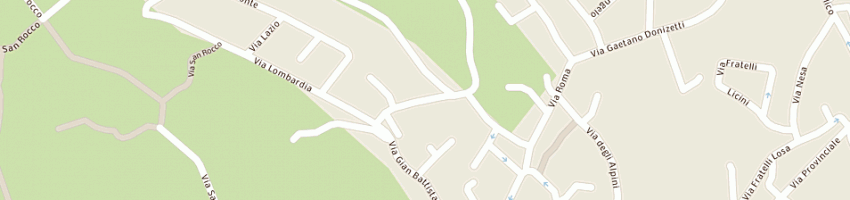 Mappa della impresa credito emiliano (spa) a BERGAMO