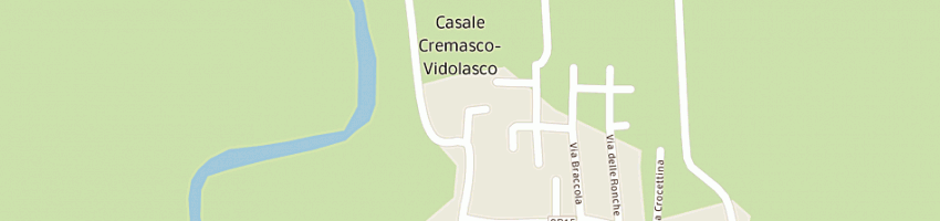Mappa della impresa dal furner di fraschetta carlo e c snc a CASALE CREMASCO VIDOLASCO