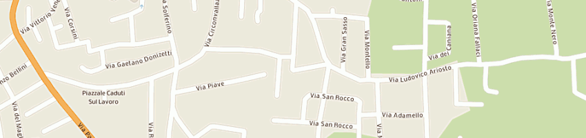 Mappa della impresa cavalleri fausto a COLOGNO AL SERIO