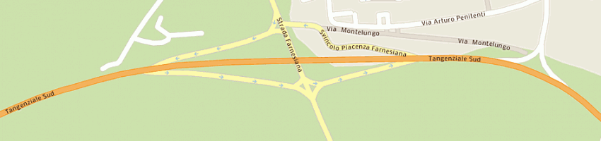 Mappa della impresa lucini daniele a PIACENZA