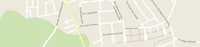 Mappa della impresa asili nido a PIACENZA