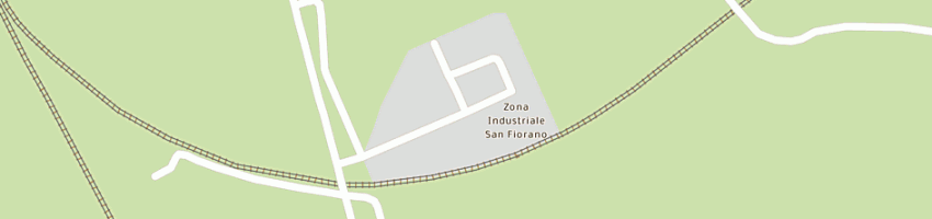 Mappa della impresa pagliughi ettore a SAN FIORANO