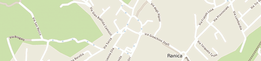Mappa della impresa la casa di titti di vanalli giuseppe a RANICA