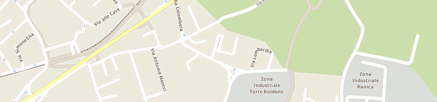 Mappa della impresa brena walter e figli snc di dario e claudio b a TORRE BOLDONE