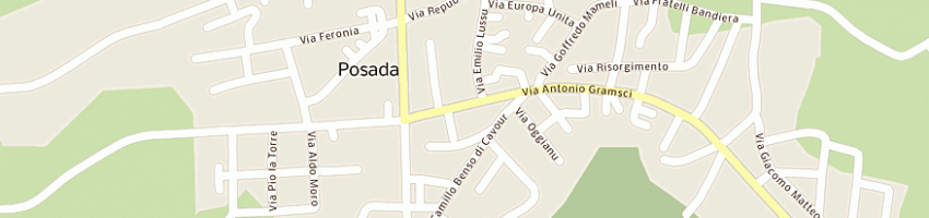 Mappa della impresa il capriccio di willy di antonio sanna a POSADA