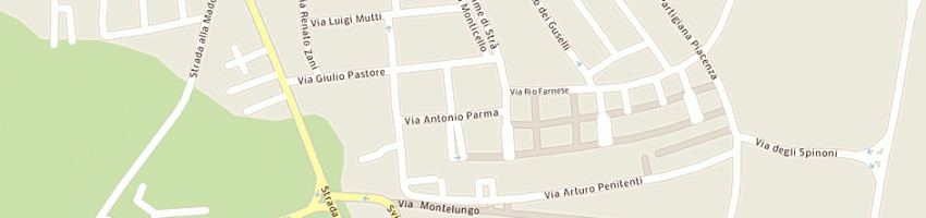 Mappa della impresa mozzi sergio a PIACENZA