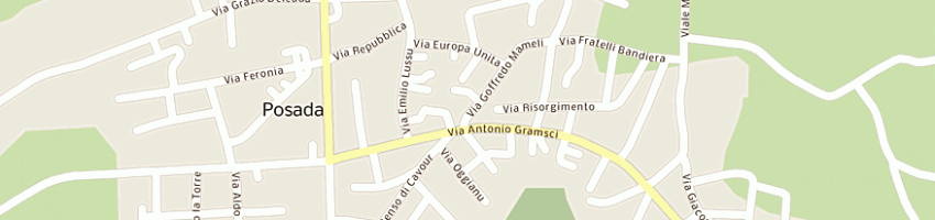 Mappa della impresa arredamenti porcheddu a POSADA