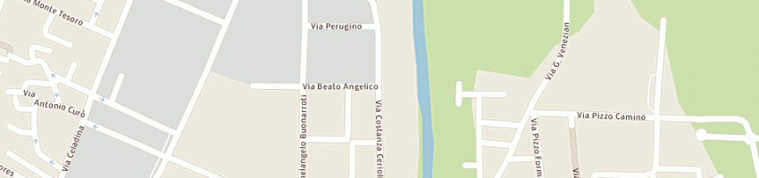 Mappa della impresa almini luca a SERIATE