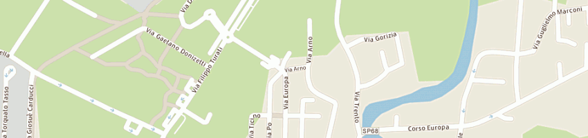 Mappa della impresa esseci studio a GORLE