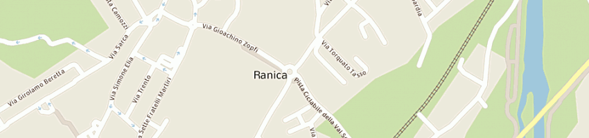 Mappa della impresa caslini domenico a RANICA