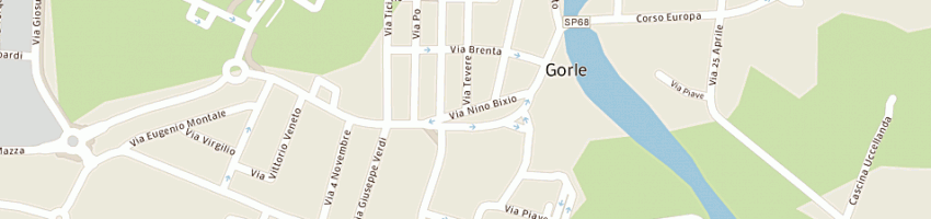 Mappa della impresa platti giuseppe impianti idraulici a GORLE