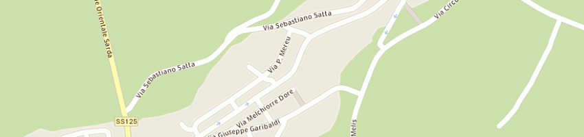 Mappa della impresa dalu gianfranco e c sas a POSADA