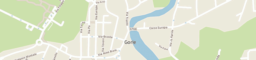 Mappa della impresa uberall (srl) a GORLE