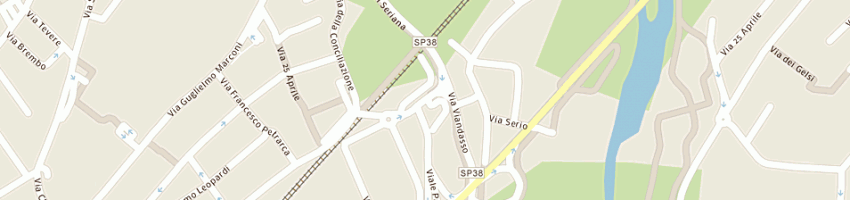 Mappa della impresa camozzi eliana a RANICA