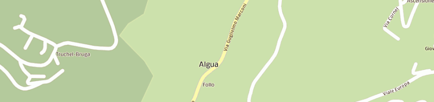 Mappa della impresa municipio a ALGUA