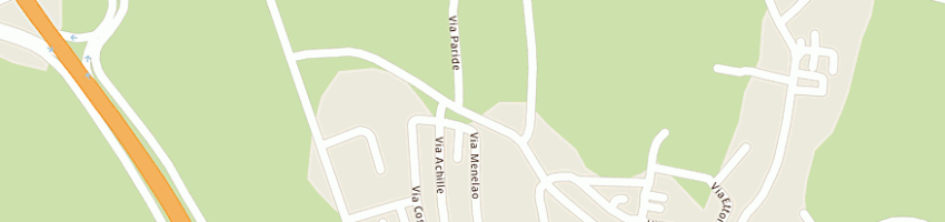Mappa della impresa ristorante pizzeria la volpe a BUDONI
