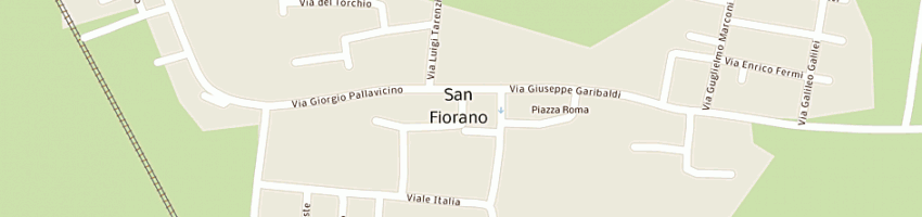 Mappa della impresa orsi cesare a SAN FIORANO