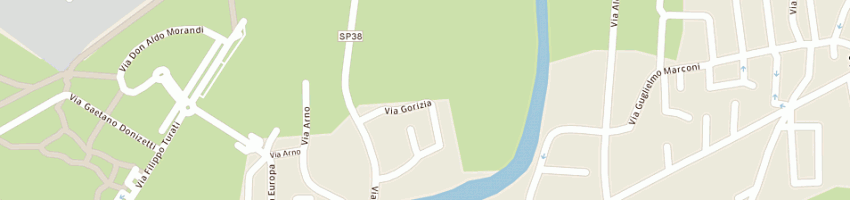 Mappa della impresa bortolotti luigi e pietro (srl) a GORLE