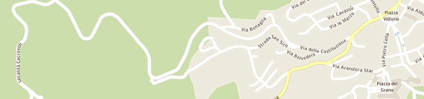 Mappa della impresa panificio benaglia (snc) a BARDI
