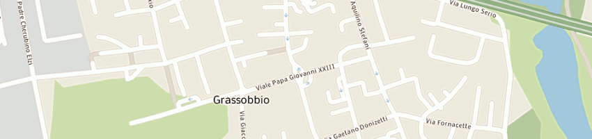 Mappa della impresa termoidraulica fratelli caglioni sas a GRASSOBBIO