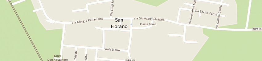Mappa della impresa tam tam di montenero maria a SAN FIORANO