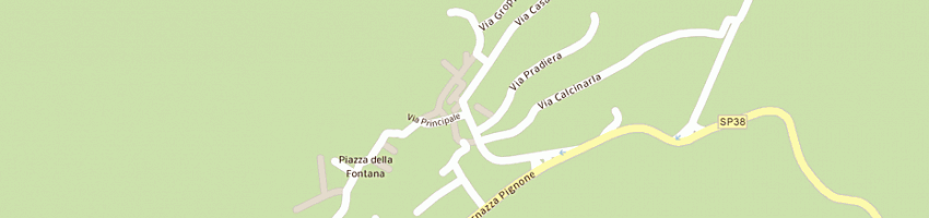 Mappa della impresa agriturismo 5 terre di zattera speria a PIGNONE