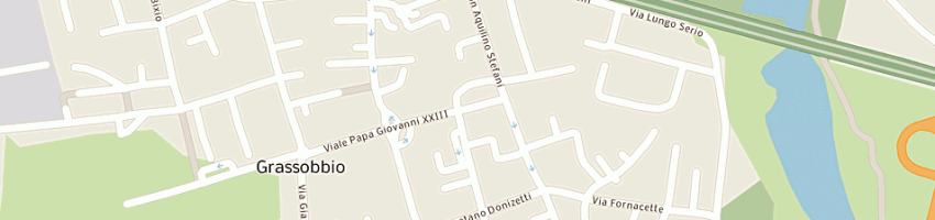 Mappa della impresa onoranze funebri di baronchelli francesco a GRASSOBBIO