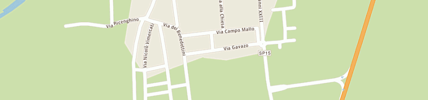 Mappa della impresa elitrans di ambrogi ivan a RICENGO