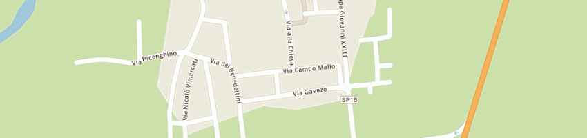 Mappa della impresa pmf group srl a RICENGO