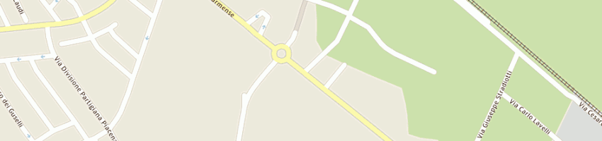 Mappa della impresa nani monica a PIACENZA