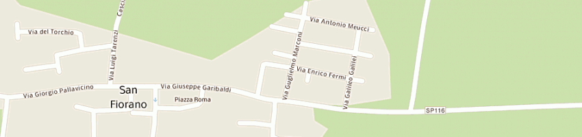 Mappa della impresa polenghi maria a SAN FIORANO