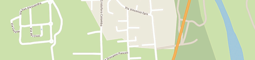 Mappa della impresa oricchio carmine a GRASSOBBIO