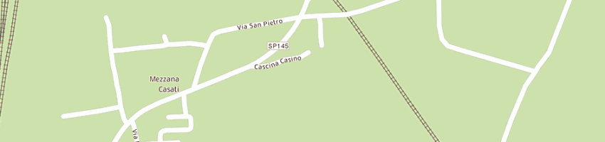 Mappa della impresa losi giuseppe a SAN ROCCO AL PORTO