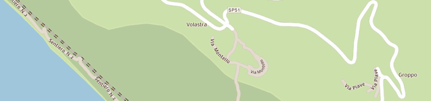 Mappa della impresa parco nazionale delle cinque terre a RIOMAGGIORE