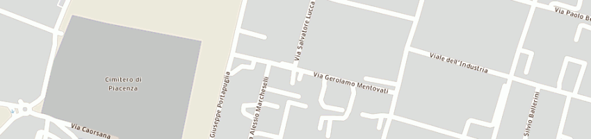Mappa della impresa guerra massimo e c snc a PIACENZA