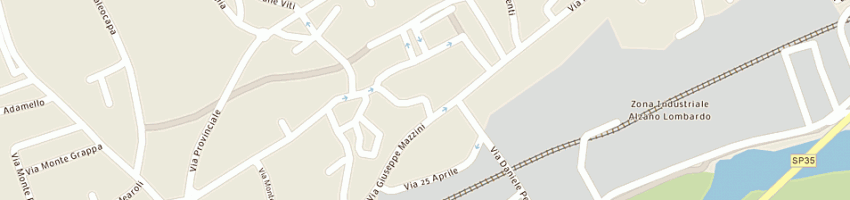 Mappa della impresa sergio magni a ALZANO LOMBARDO