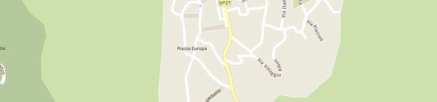 Mappa della impresa poste italiane a SERINA